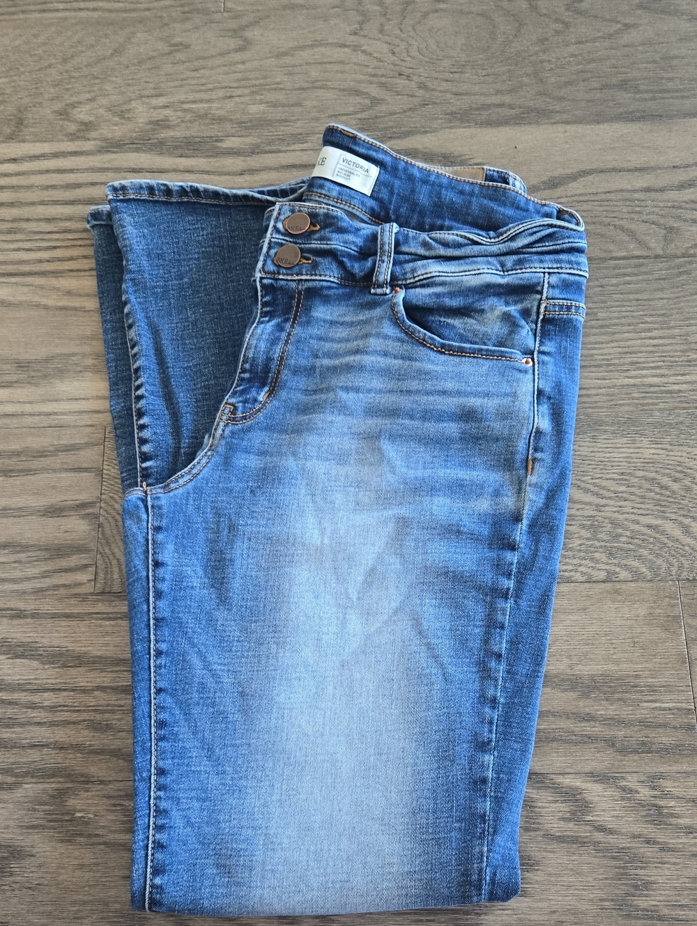 BKE Women's Light Blue Bootcut Jeans